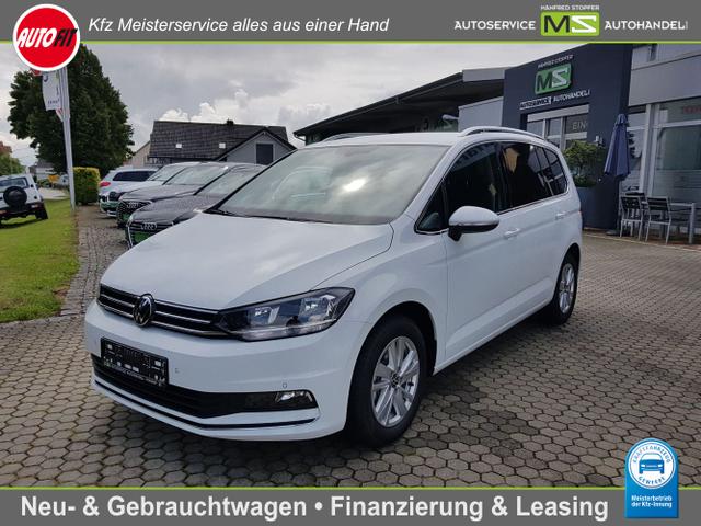 Volkswagen Touran - Highline BMT/Start-Stopp 1.5 TSI 150PS 7-Gang DSG- 7 SITZER! NAVIGATION-AHK SCHWENKBAR-KLIMAAUTOMATIK 3-ZONEN - PDC VORNE HINTEN-ACC-ALU-ERGO SITZE ELEKTRISCH