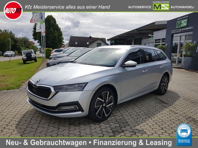 Skoda Octavia Combi - Style 1.5 - 110 kW 16V TSI ACT -NAVIGATION-TEMPOMAT-RÜCKFAHRKAMERA-PARKASSIST-SITZHEIZUNG-SPURHALTEASSISTENT-LENKRADHEIZUNG-LORDOSENSTÜTZE-2-ZONEN KLIMAAUTOMATIK-VOLL LED