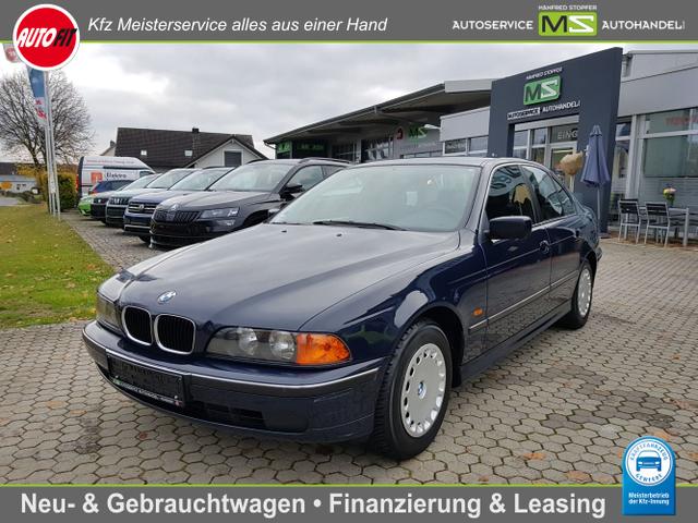 BMW 5er - 520i 2.0 - 110 kW 24V AUTOMATIK-ANHÄNGERKUPPLUNG-TÜV NEU-2 ZONEN KLIMAAUTOMATIK-SHZ-LENDENWIRBELSTÜTZE-WINTER PAKET-ZV