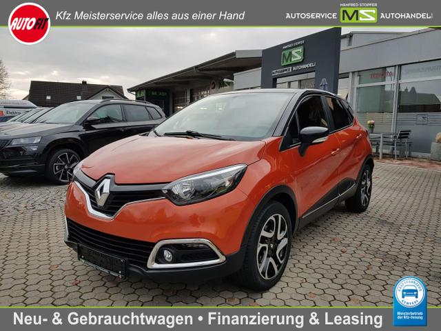 Renault Captur - Dynamique 1.5 dCi Diesel - 66 kW FAP Energy -ANHÄNGERKUPPLUNG-NAVI-KLIMA-DAB-SITZHEIZUNG-TEMPOMAT-KEYLESS-NEBELSCHEINWERFER-PDC-BLUETOOTH-ALU