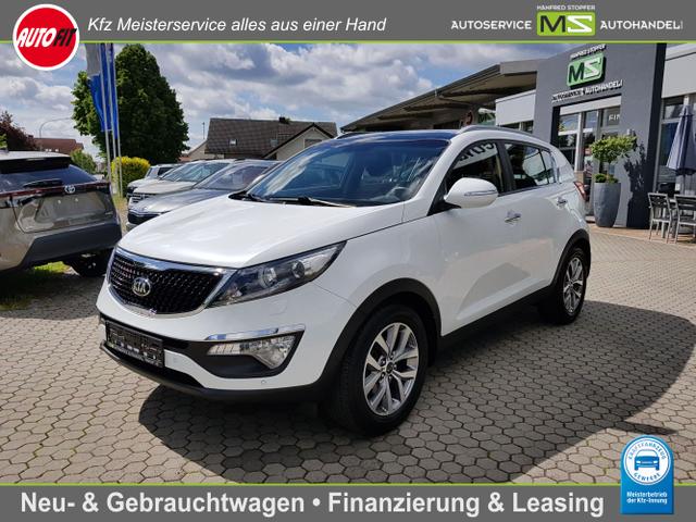 Kia Sportage - 2WD Exclusive 1.6 GDi 135PS Automatik -XENON-PANORAMADACH-PARKSYSTEM-SITZHEIZUNG-BERGANFAHRHILFE-ALUFELGEN-METALLIC-KEYLESS GO-RÜCKFAHRKAMERA-PDC VORN UND HINTEN