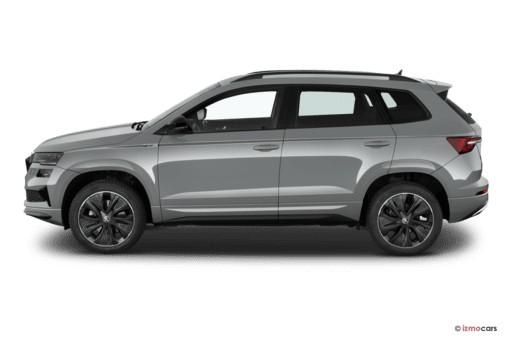 Skoda Karoq 1.5 TSI ACT Sportline 7-GANG DSG AUTOMATIK! AHK SCHWENKBAR+NAVIGATION+ELEKTR.HECKKLAPPE+3-ZONEN CLIMATRONIC+FRONTSCHEIBENHEIZUNG+KAMERA+WINTERPAKET+MATRIX LED+KESSY+TEMPOMAT+ACC+PDC VORNE UND HINTEN+ 5 JAHRE GARANTIE! 