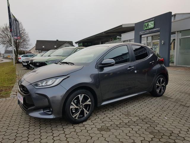 Toyota Yaris - 1.5 Dual-VVT-iE HYBRID Teamplayer Multidrive Automatik 5-T&Uuml;RIG+KLIMAAUTOMATIK+LED-SCHEINWERFER+KAMERA+TEMPOMAT ACC+SITZHEIZUNG+ALU 16"+PCD VORNE-HINTEN+LENKRADHEIZUNG