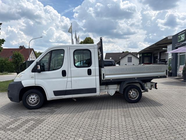 Fiat / Ducato / Wei&szlig; / / / Ducato 35 2.3 L2 Multijet 7-Sitzer 4-T&uuml;rig + Schutzgitter + Bordw&auml;nde ALU