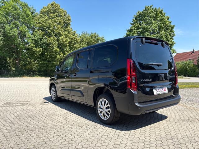 Fiat / Dobl&ograve; / Schwarz / / / 1.5 Blue HDi L2 Kombi 7-SITZER LANGER RADSTAND! AUTOMATIK-GETRIEBE ! 2x SCHIEBET&Uuml;REN + NAVIGATION + KOMFORT / TECH-PAKET + TOTE-WINKEL-ASSIST + KLIMAAUTMATIK + WINTERPAKET +LENKRADHEIZUNG+BEHEIZBARE FRONTSCHEIBE +PDC VORNE UND HINTEN + KAMERA