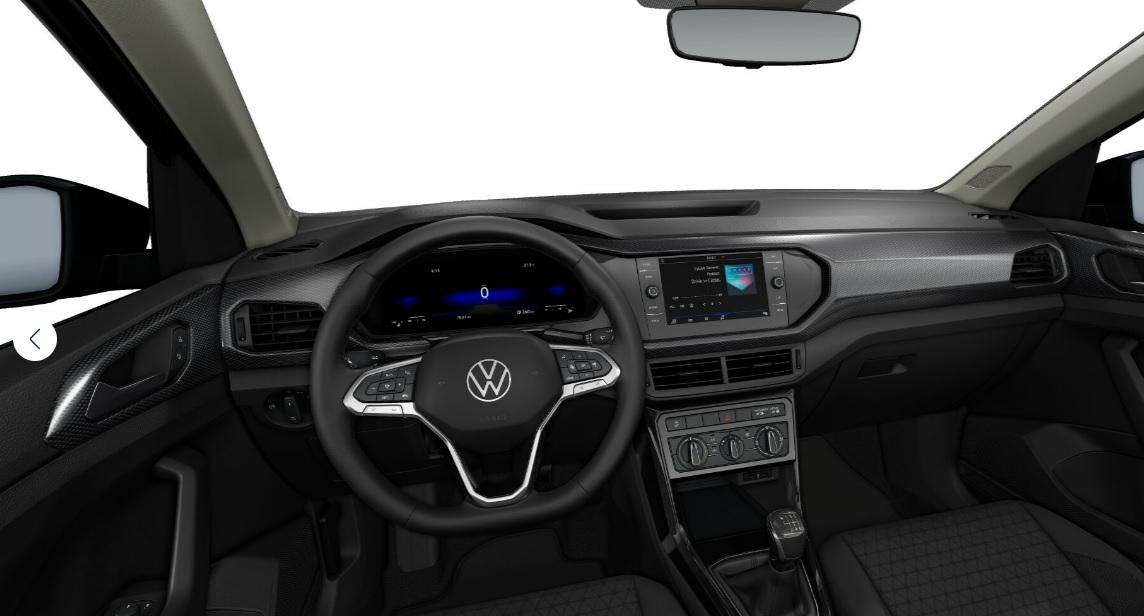 VW T-Cross Mittelkonsole