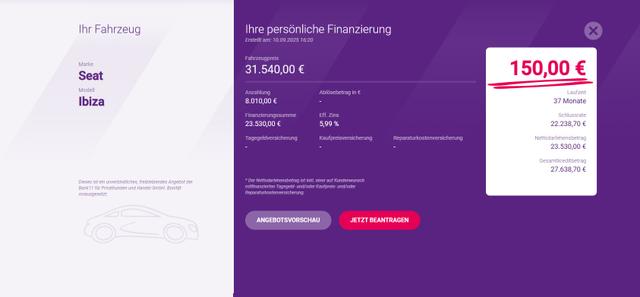 Seat Ibiza FR BESTELLFAHRZEUG / FREI KONFIGURIERBAR 