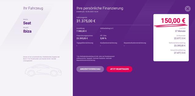Seat Ibiza FR BESTELLFAHRZEUG / FREI KONFIGURIERBAR 