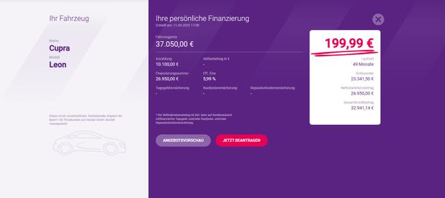 Cupra Leon BESTELLFAHRZEUG / FREI KONFIGURIERBAR 