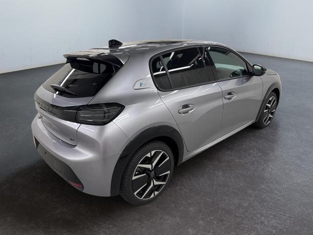 Peugeot e-208 54kWh 156PS/115kW GT Pack 2026, 421km WLTP | +17" ALU +Glasdach +RFK +Adaptiver Tempomat +P.Sensor V+H +EL. Fahrersitz +Massage +Apple CarPlay +W&auml;rmepumpe 