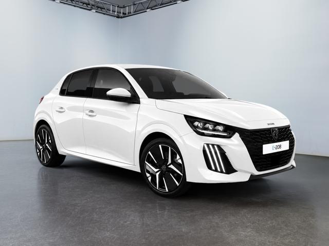 Peugeot e-208 - GT Pack 54kWh 156PS/115kW 421km WLTP +ACCStop&Go +Open&Go +AktiverSpurhalteassistent +PanoramaGlasdach +17"Yanaka +FahrersitzElektrisch +Massage +Alcantara/Kunstleder +3D-Navi +10"3D-Kombiinstrument +Sitzhzg +W&auml;rmepumpe +PDCv+h +RFK