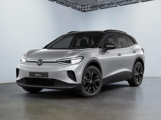 Volkswagen ID.4 - Style Edition 77 kWh 286PS/ 210kW 2027 +AHKschwenkbar +19"BergenSchwarz +SchwarzeSpiegelkappen +Dachleiste/C-S&auml;ulenSchwarz +DachrelingSchwarz +SchwarzesModellEmblem +PanoramaGlasdach +IQ.Light +360&deg;AreaView +ACC +TravelAssist +ParkAssistPro +ErgoActive +Massage