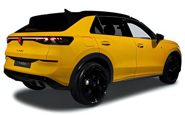 Volkswagen T-Roc 1.5 eTSI OPF DSG R-Line, Die hier gezeigten Fotoaufnahmen zeigen Fahrzeuge der bezeichneten Modellreihe. Manche entstanden auch (noch) vor einer Modellneuerung des Herstellers. Alle von uns angebotenen Autos werden erst nach unserer Bestellung produziert.
