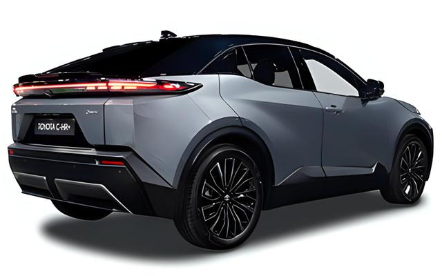 Toyota C-HR+ 77 kWh Lounge Allradantrieb, Die hier gezeigten Fotoaufnahmen zeigen Fahrzeuge der bezeichneten Modellreihe. Manche entstanden auch (noch) vor einer Modellneuerung des Herstellers. Alle von uns angebotenen Autos werden erst nach unserer Bestellung produziert.