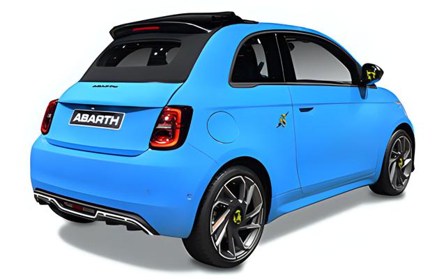 Abarth 500e Cabrio 42 kWh, Beispielbilder, ggf. teilweise mit Sonderausstattung