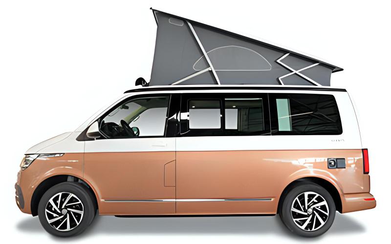 Volkswagen California    2.0 TDI 150kW DSG Beach Camper, Beispielbilder, ggf. teilweise mit aufpreispflichtigen Sonderausstattungen bzw. Varianten