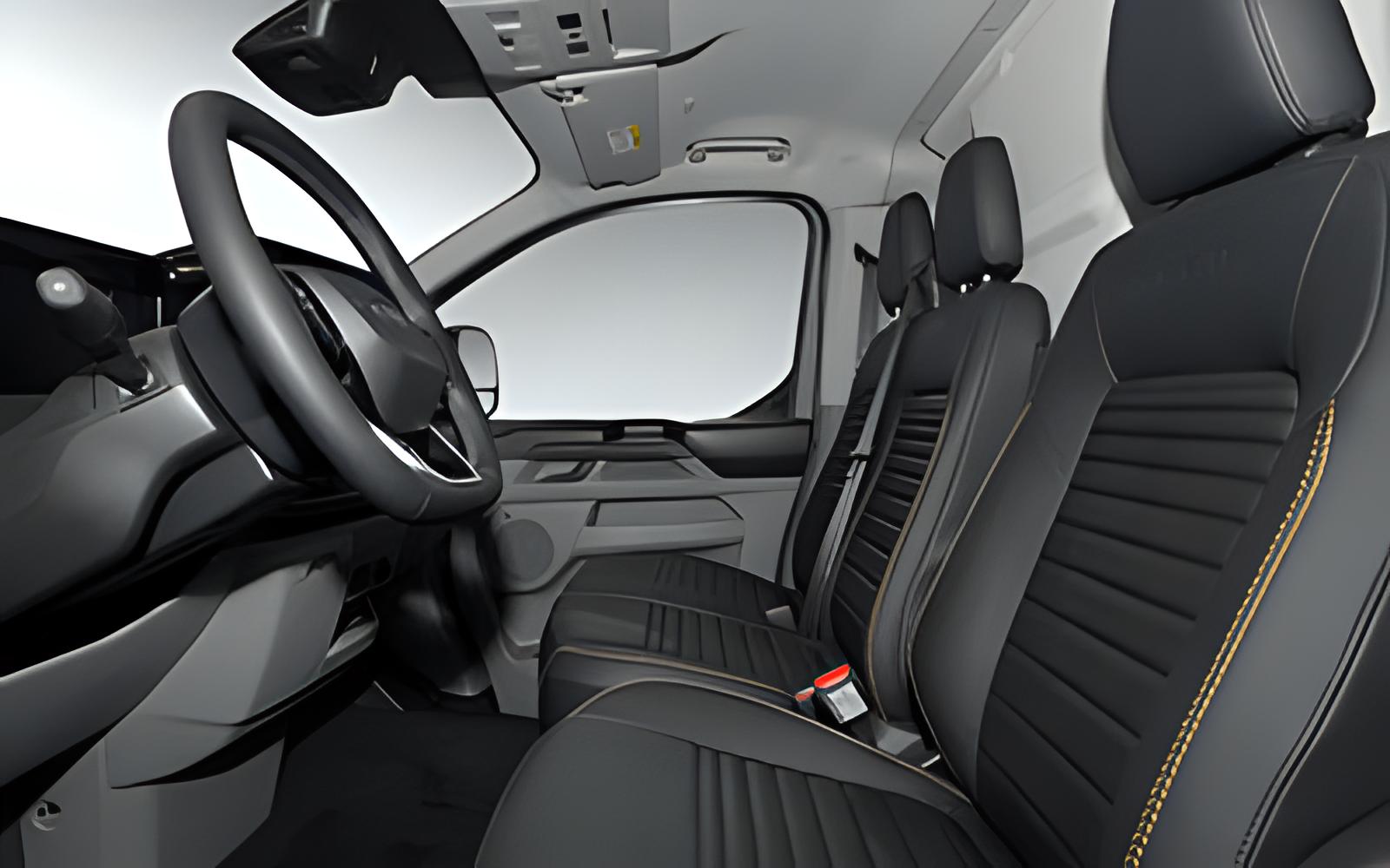 Sitzbezug für Ford Ranger Vordersitze. Vorn 1+1 inkl. Kopfstützen mit  Seiten-Airbag.