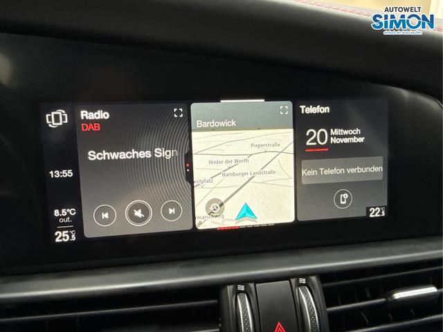 Alfa Romeo / Giulia / Schwarz /  /  / AUT NAVI SHZ RFK ACC Harman/Kardon