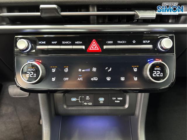 Hyundai / TUCSON FACELIFT / Weiß /  /  / 20th Anniversary DCT 360 SHZ KRELL HUD 19ALU 