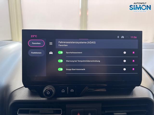 Fiat / Doblò / Blau /  /  / AUT 7-SITZER STYLE PACK SHZ TOTWINKEL UConnect 