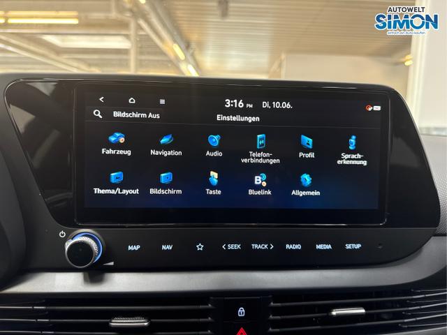 Hyundai / i20 / Blau /  /  / WP KLIMAAUTOMATIK NAVI RFK TEMPOMAT