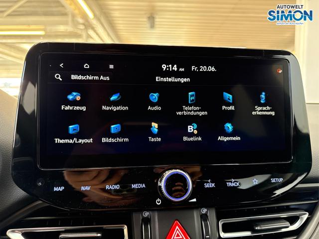 Hyundai i30 Kombi STYLE EDITION NAVI SHZ KLIMAAUTOMATIK RFK LED PDC v+h 