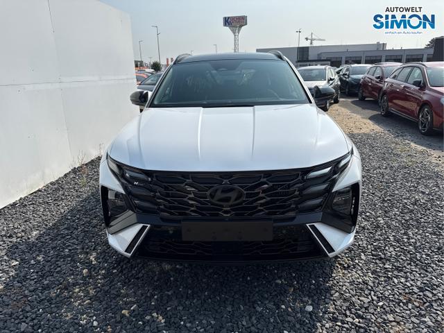 Hyundai / TUCSON / Weiß /  /  / 4WD AUT N-LINE PANO ACC ECC 360 KRELL HUD SHZ 