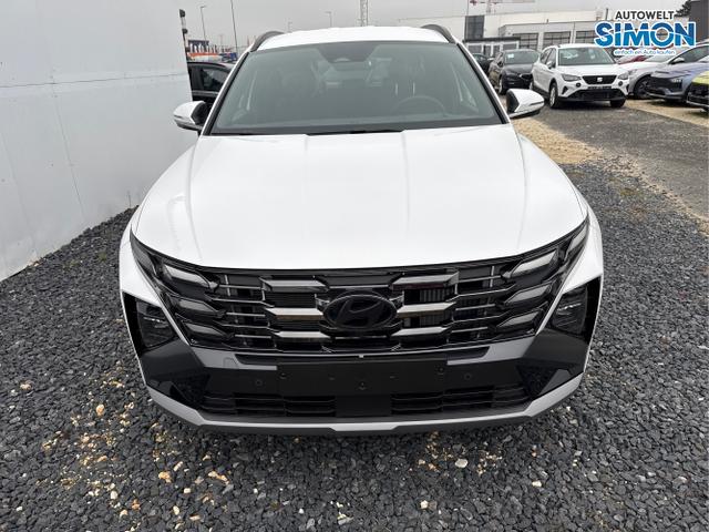Hyundai / TUCSON / Weiß /  /  / MHEV DCT ACC SHZ 360 MATRIX KRELL  