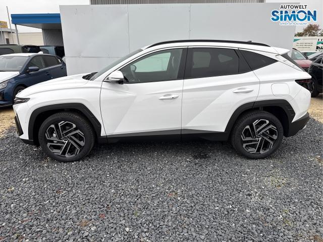 Hyundai / TUCSON / Weiß /  /  / MHEV DCT ACC SHZ 360 MATRIX KRELL  