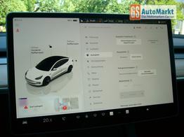 Tesla Model 3 Long Range AWD Allrad Dualmotor (366 KW/498 PS) W&auml;rmepumpe, Standheizung und K&uuml;hlung, Navi, 360&deg; Kamera, PDC vone u. hinten, 18 Zoll Alur&auml;der 