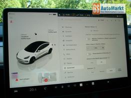 Tesla Model 3 Long Range AWD Allrad Dualmotor (366 KW/498 PS) W&auml;rmepumpe, Standheizung und K&uuml;hlung, Navi, 360&deg; Kamera, PDC vone u. hinten, 18 Zoll Alur&auml;der 