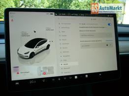 Tesla Model 3 Long Range AWD Allrad Dualmotor (366 KW/498 PS) W&auml;rmepumpe, Standheizung und K&uuml;hlung, Navi, 360&deg; Kamera, PDC vone u. hinten, 18 Zoll Alur&auml;der 