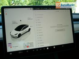 Tesla Model 3 Long Range AWD Allrad Dualmotor (366 KW/498 PS) W&auml;rmepumpe, Standheizung und K&uuml;hlung, Navi, 360&deg; Kamera, PDC vone u. hinten, 18 Zoll Alur&auml;der 