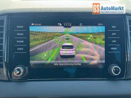 Skoda Karoq Sportline 1,5 TSI DSG 2ZKlima AHK 4x Sitzheizung beheizte Frontscheibe Canton Totewinkel 5J Garantie 