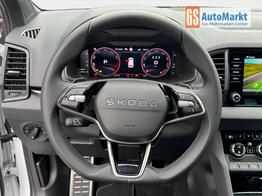 Skoda Karoq Sportline 1,5 TSI DSG 2ZKlimaautomatik Canton Anh&auml;ngerkupplung Totewinkel Assistent 2 x Einparkhilfe Kamera 19 Zoll Felgen adaptiver Tempomat 5J Garantie 