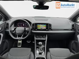 Skoda Karoq Sportline 1,5 TSI DSG 2ZKlimaautomatik Canton Anh&auml;ngerkupplung Totewinkel Assistent 2 x Einparkhilfe Kamera 19 Zoll Felgen adaptiver Tempomat 5J Garantie 