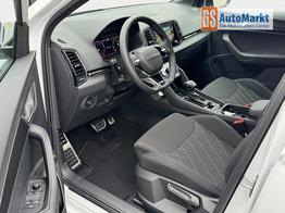 Skoda Karoq Sportline 1,5 TSI DSG 2ZKlimaautomatik Canton Anh&auml;ngerkupplung Totewinkel Assistent 2 x Einparkhilfe Kamera 19 Zoll Felgen adaptiver Tempomat 5J Garantie 
