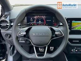 Skoda Fabia 130 1,5 TSI DSG 2 ZoKlima ACC Navi 2x Einparkhilfe Kessy 18 Zoll beheiztes Lenkrad Sitzheizung Sunset 5J Garantie 