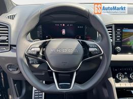 Skoda Karoq Sportline 2,0 TSI 4x4 DSG Leder 2ZKlimaautomatik Canton Totewinkel Assistent 2 x Einparkhilfe Kamera 19 Zoll Felgen adaptiver Tempomat 5J Garantie 