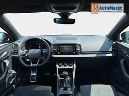 Skoda Karoq Sportline 2,0 TSI 4x4 DSG Leder 2ZKlimaautomatik Canton Totewinkel Assistent 2 x Einparkhilfe Kamera 19 Zoll Felgen adaptiver Tempomat 5J Garantie 