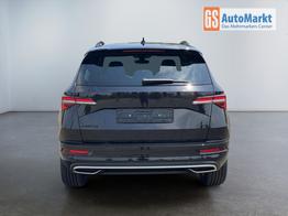 Skoda Karoq Sportline 2,0 TSI 4x4 DSG Leder 2ZKlimaautomatik Canton Totewinkel Assistent 2 x Einparkhilfe Kamera 19 Zoll Felgen adaptiver Tempomat 5J Garantie 