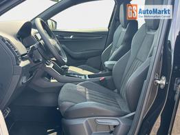 Skoda Karoq Sportline 2,0 TSI 4x4 DSG Leder 2ZKlimaautomatik Canton Totewinkel Assistent 2 x Einparkhilfe Kamera 19 Zoll Felgen adaptiver Tempomat 5J Garantie 