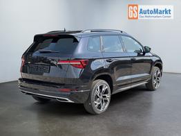 Skoda Karoq Sportline 1,5 TSI DSG 2ZKlimaautomatik Canton Anh&auml;ngerkupplung Totewinkel Assistent 2 x Einparkhilfe Kamera 19 Zoll Felgen adaptiver Tempomat 5J Garantie 