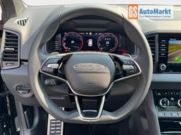 Skoda Karoq Sportline 1,5 TSI DSG 2ZKlimaautomatik Canton Anh&auml;ngerkupplung Totewinkel Assistent 2 x Einparkhilfe Kamera 19 Zoll Felgen adaptiver Tempomat 5J Garantie 