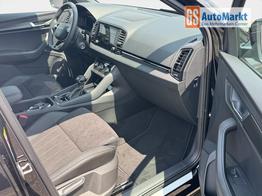 Skoda Karoq Sportline 2,0 TSI 4x4 DSG Leder 2ZKlimaautomatik Canton Totewinkel Assistent 2 x Einparkhilfe Kamera 19 Zoll Felgen adaptiver Tempomat 5J Garantie 
