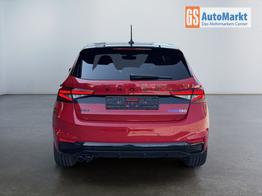 Skoda Fabia 130 1,5 TSI DSG 2 ZoKlima ACC Navi 2x Einparkhilfe Kessy 18 Zoll beheiztes Lenkrad Sitzheizung Sunset 5J Garantie 