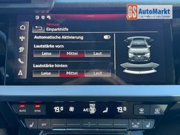 Audi A3 TFSI 150 S tronic line AHK Matrix ACC elHk SpSi 3JG 