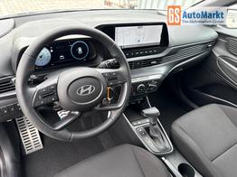 Hyundai BAYON GO PLUS! 1.0 T-GDI 66 kW (90 PS) DCT7 -PDC hinten und Kamera-16"Alu-SHZ-Lenkradheizung-elektr.&beheizb.Aussenspiegel-LED-NAVI-Klimaanlage-AppleCarPlay&AndroidAuto-Tempomat-USB C-Bluetooth-elektr. Fensterheber 4x-SUNSET-sofort verf&uuml;gbar 
