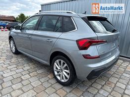 Skoda Kamiq 130 Jahre Premium Edition 1.5 TSI 150 PS DSG Anh&auml;ngerkupplung-Klima 2Zonen-AppleCarPlay-AndroidAuto-Winterpaket-Alcantara-DAB-Tempomat-Totwinkelassist-2xPDC-R&uuml;ckfahrkamera-SunSet-el.Heckklappe-17''Alu-Sofort 