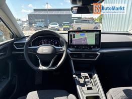 Seat Leon Sportstourer FR 1.5 eTSI Mild Hybrid 150PS 7DSG - 5 Jahre GARANTIE-Anh&auml;ngerkupplung-MATRIX LED-WINTER-SHZ-ACC-Klimaautomatik 3Zonen-beheiz.Lenkrad-NAVI-Ambiente-2xPDC-R&uuml;ckfahrkamera-ALU17"-DAB-elektr. Fensterheber-RDKS-Sunset-USB-Sofort 